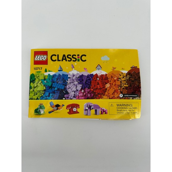 Lego Other - LEGO Classic 10717 Building Blocks Instruction Booklet Creative Fun